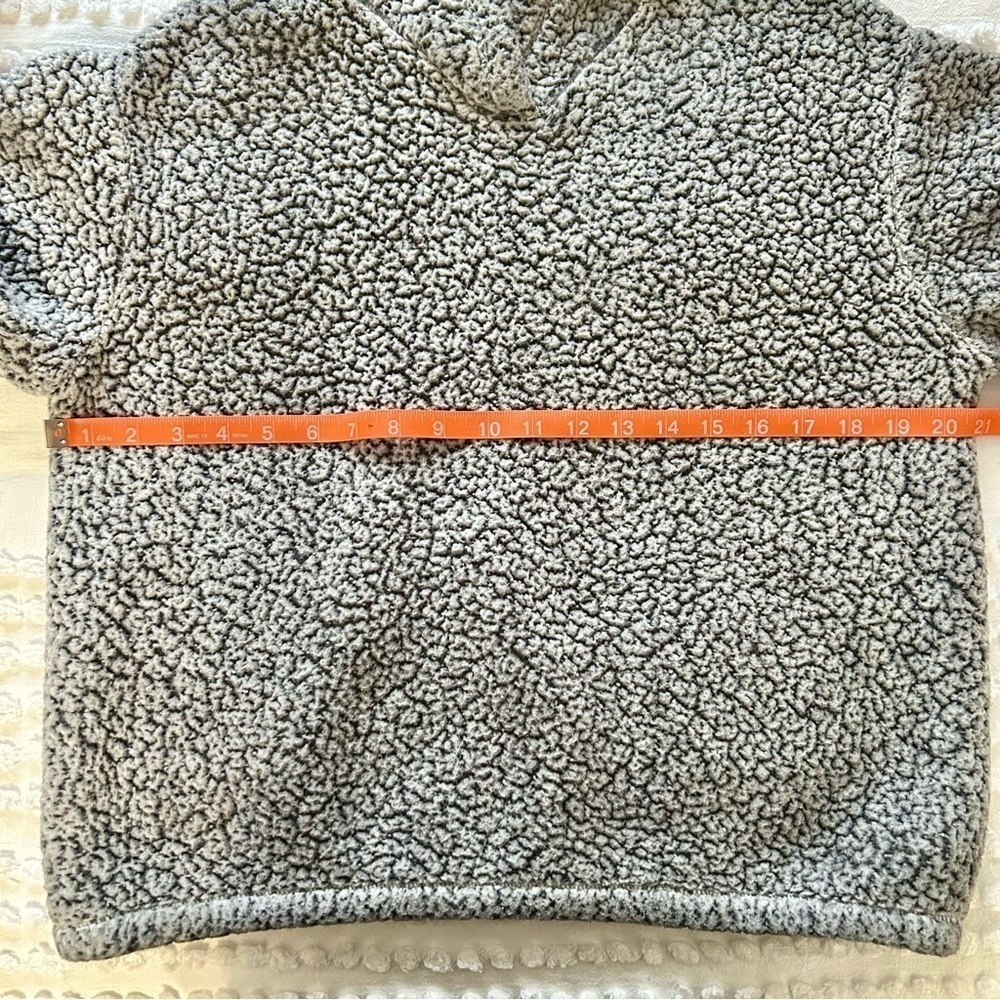 Room Service Jogger & Hoody Matching Set Sherpa White Gray Sz S - Picture 12 of 13